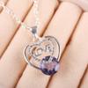 Iolite Gemstone 925 Sterling Silver Jewelry Zircon Pendant Gift For Girlfriend CZP-3-10