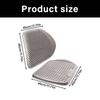 Ventilated Breathable Ice Cooling Car Seat Pad With Mesh And Spinal Support For Hot Weather Comfort Extended Driving