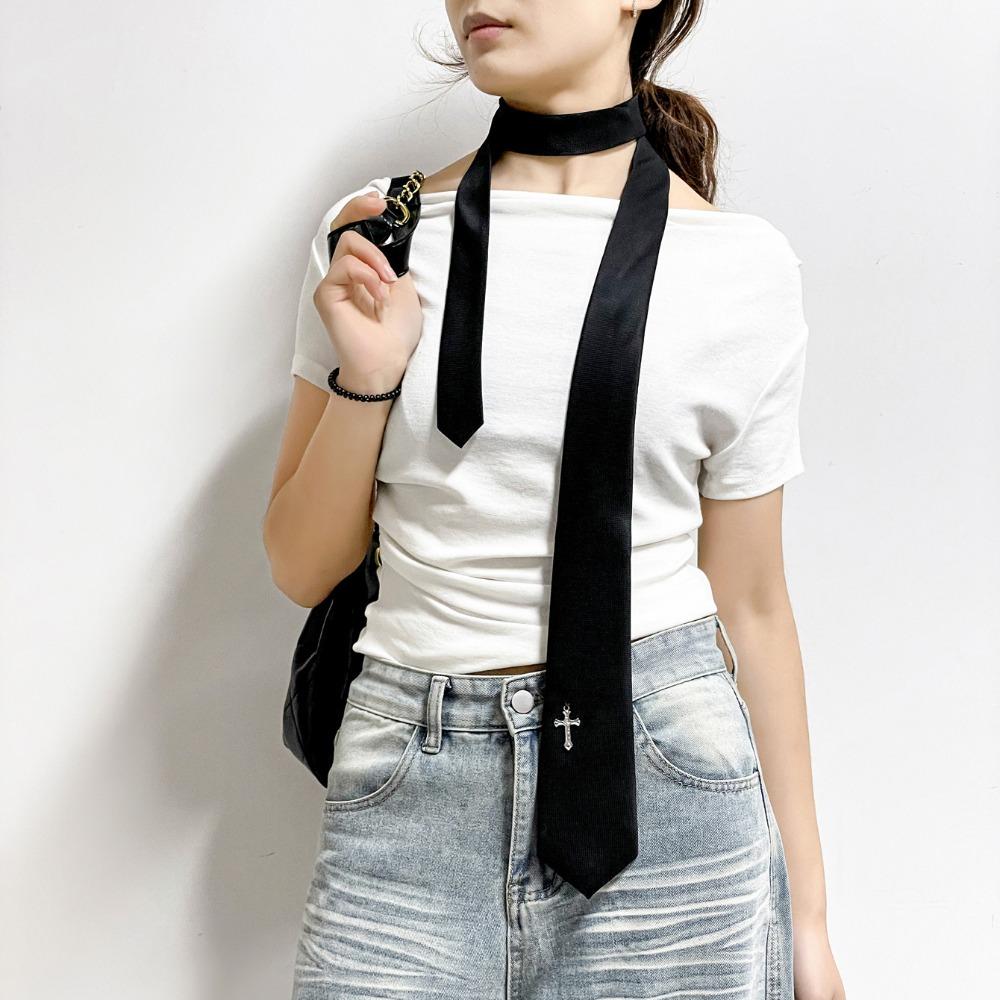 

Korean Bow Necktie Wave Point JK Uniform Necktie Fashion Belt Accessories Women Style 3
