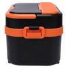 Elektrische Lunchbox 1,5L Selbstheizend Speisenwärmer Intelligenter Timer Wiederaufladbar Tragbar Lunchbox Abnehmbare Trennwand