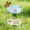 Bee Watering Cup Bee Watering Station Garden Outdoor Butterfly Feeder Insect Watering Bee Ladder Outdoor Yard Decoration