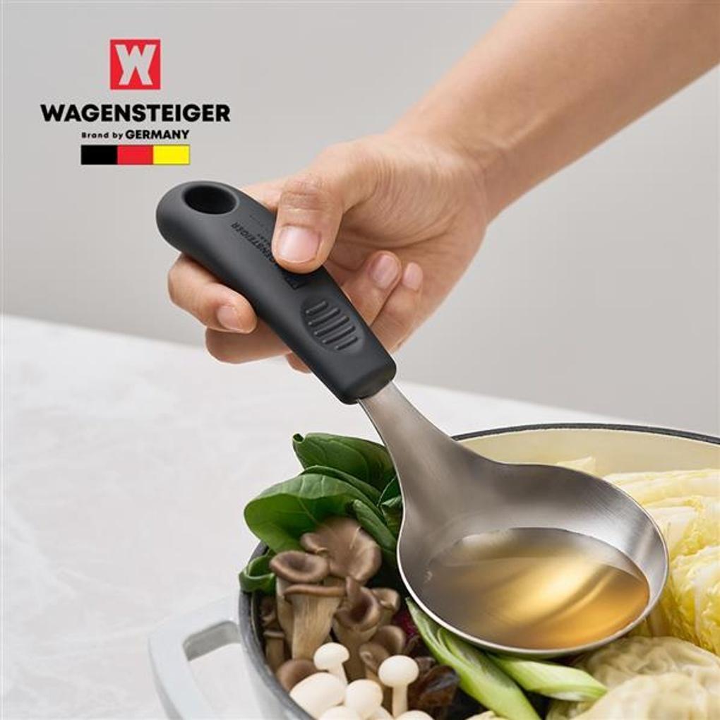 WAGENSTEIGER Schwarzropel Rostfritt stål Slev Serveringssked