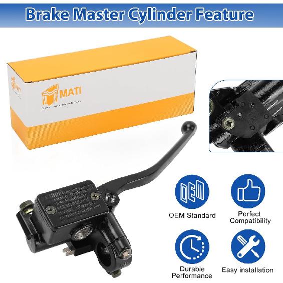 M MATI Front Brake Master Cylinder For Honda ATV TRX 200 250 300 350 420 500 500 ATC 200 250 350 45510-HR3-305