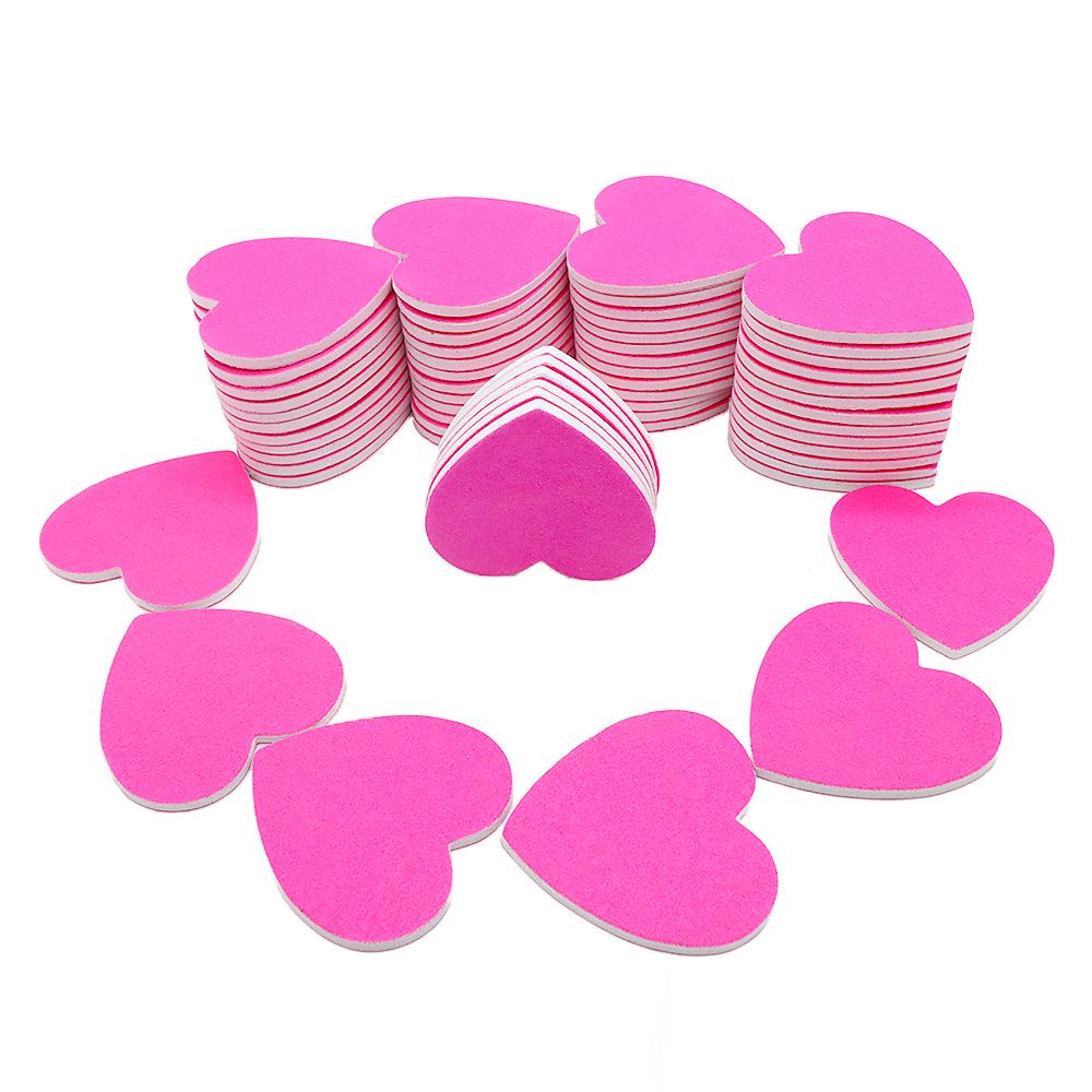 Mini Heart Two-Sided Nail File with Toolkit