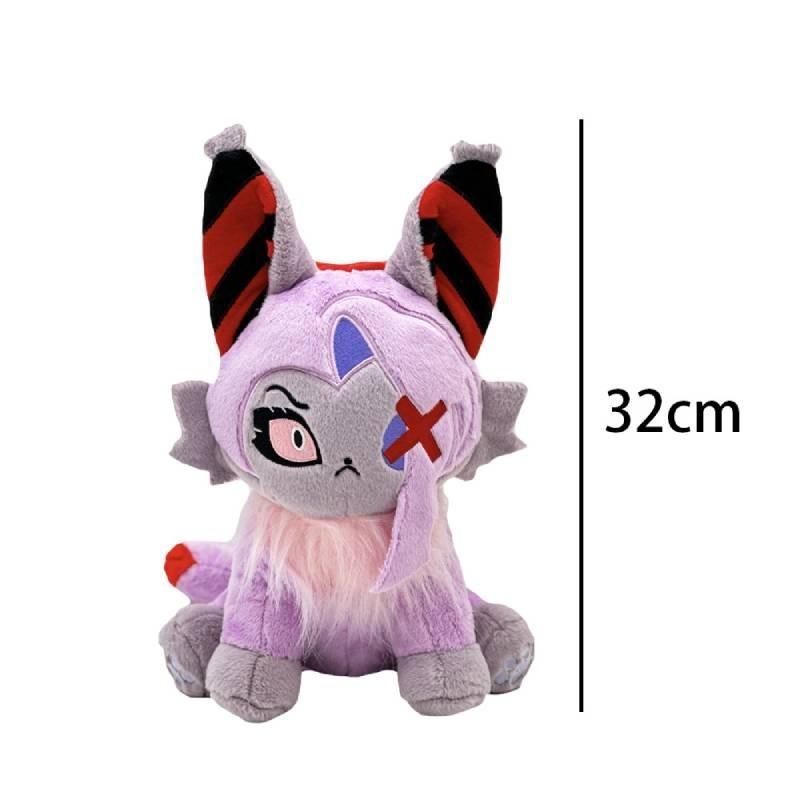 Entzückendes Lucifer Miau Hazbin Hotel Plüschtier Weiches Kurzes Plüsch Stofftier
