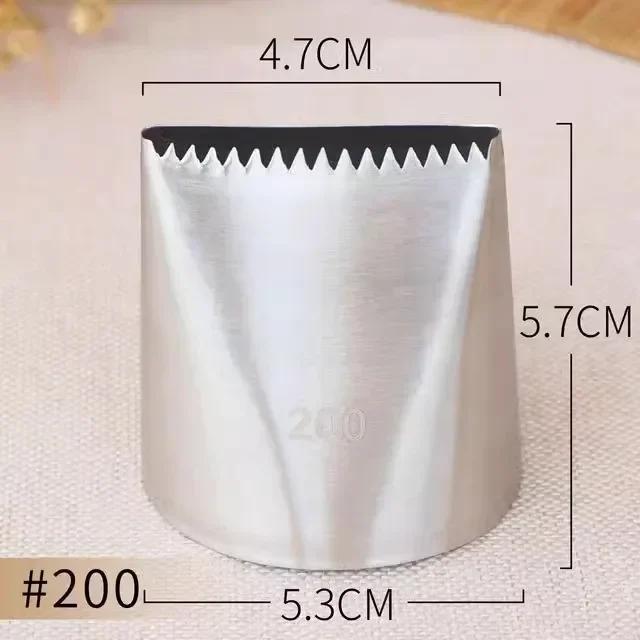 1D 200 Cake Icing Piping Nozzle Basket Weave Pastry Tips Cake Cream Cupcake Sugar Craft Decorating Tools