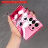 2DFlat Samsung phone case Cute White Bunny with Pink Glasses in Pink Suitcase Applicable to Galaxy S23 S24 S25ULTRA S26 A12 A14 A15 A16 A54 A55