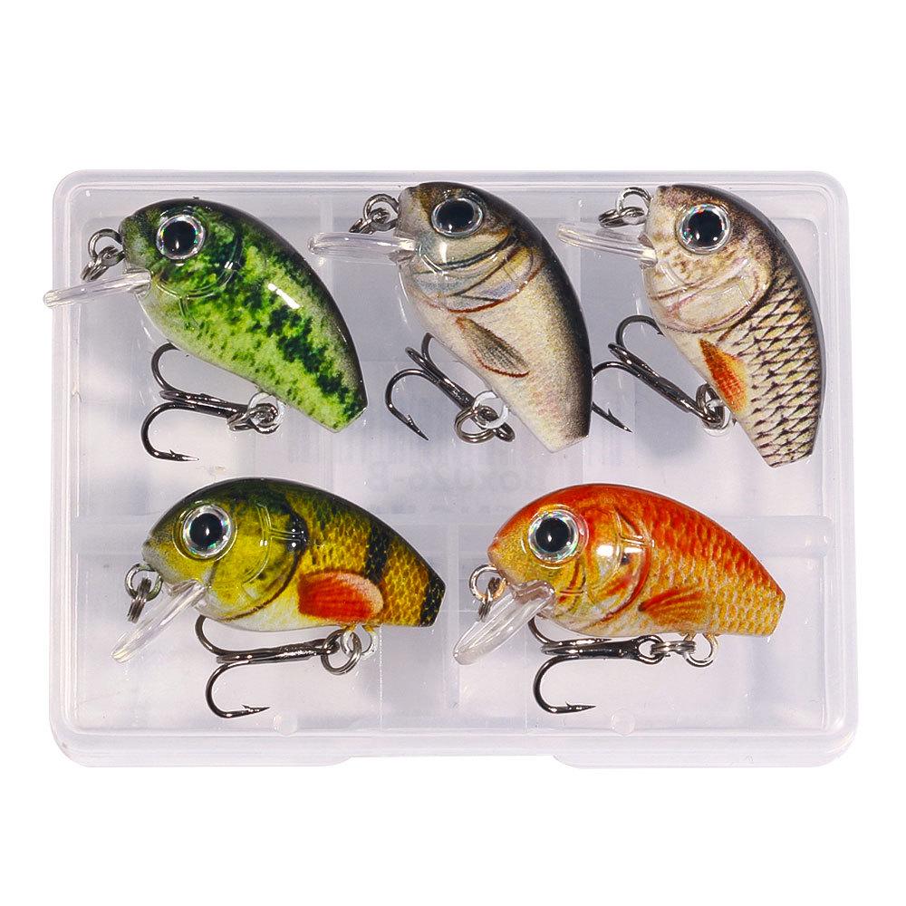 Outdoor Mini Lure Set: Little Fatty Simulated Bait for Cross-Border Fishing