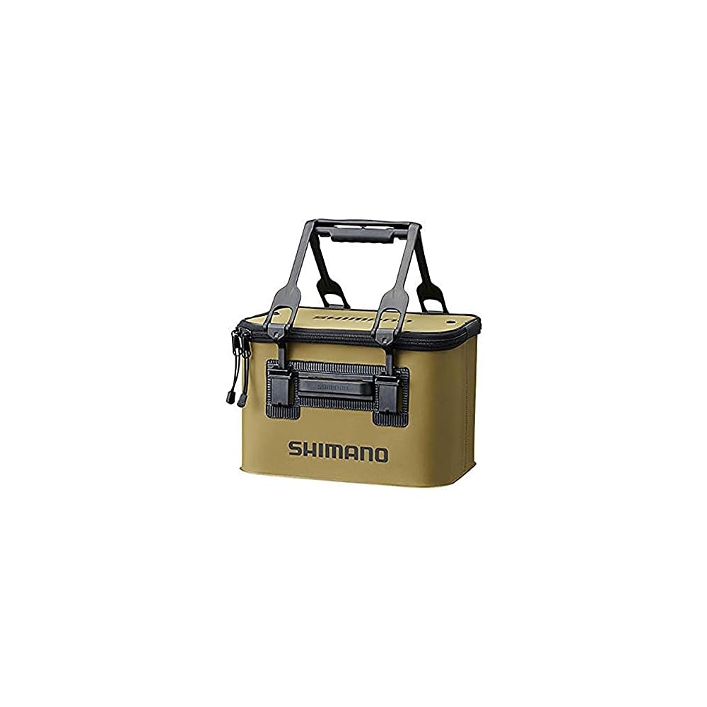 Shimano Bucket Bakkans EV BK-016Q 36cm Fishing Storage Olive Green