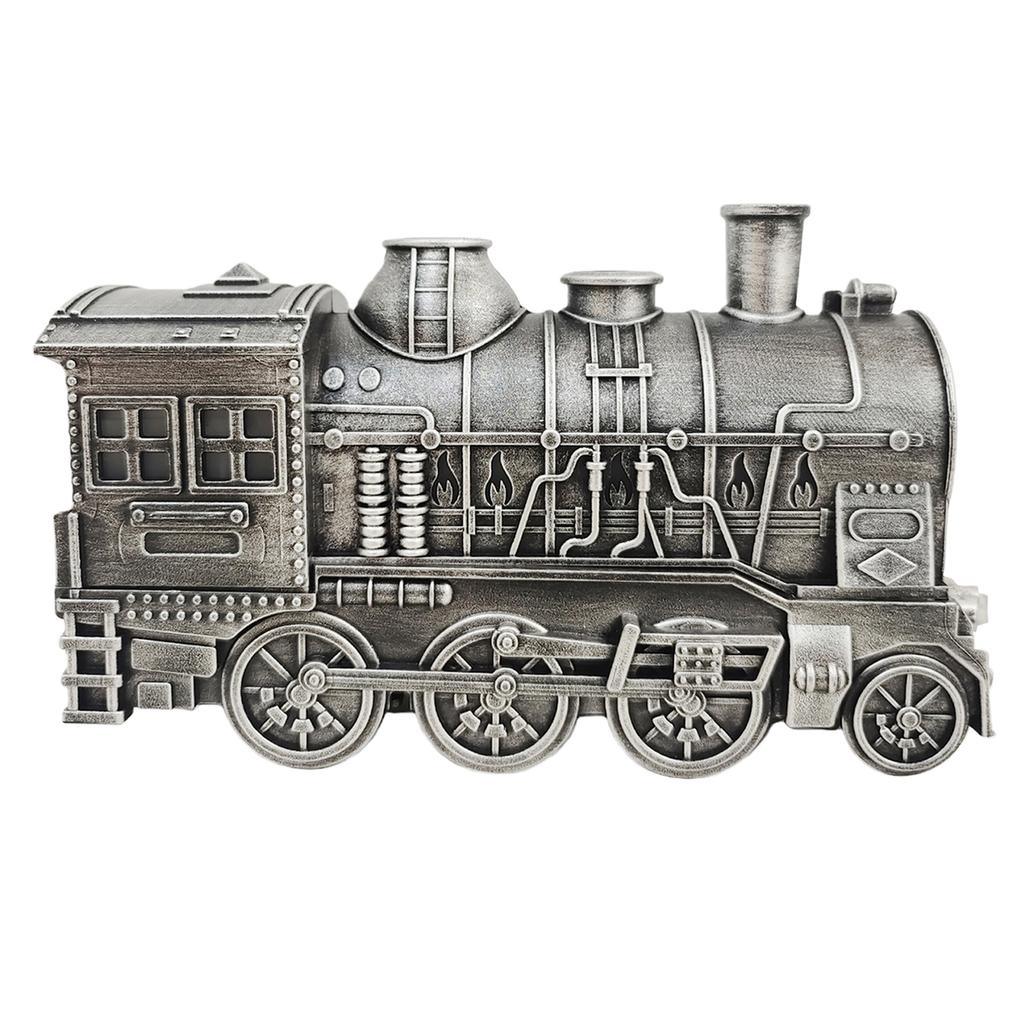 300ML Vintage Steam Train Essential Oil Diffuser with 2-Color LED Light Cool Mist Humidifier for Home Decor & Gifts