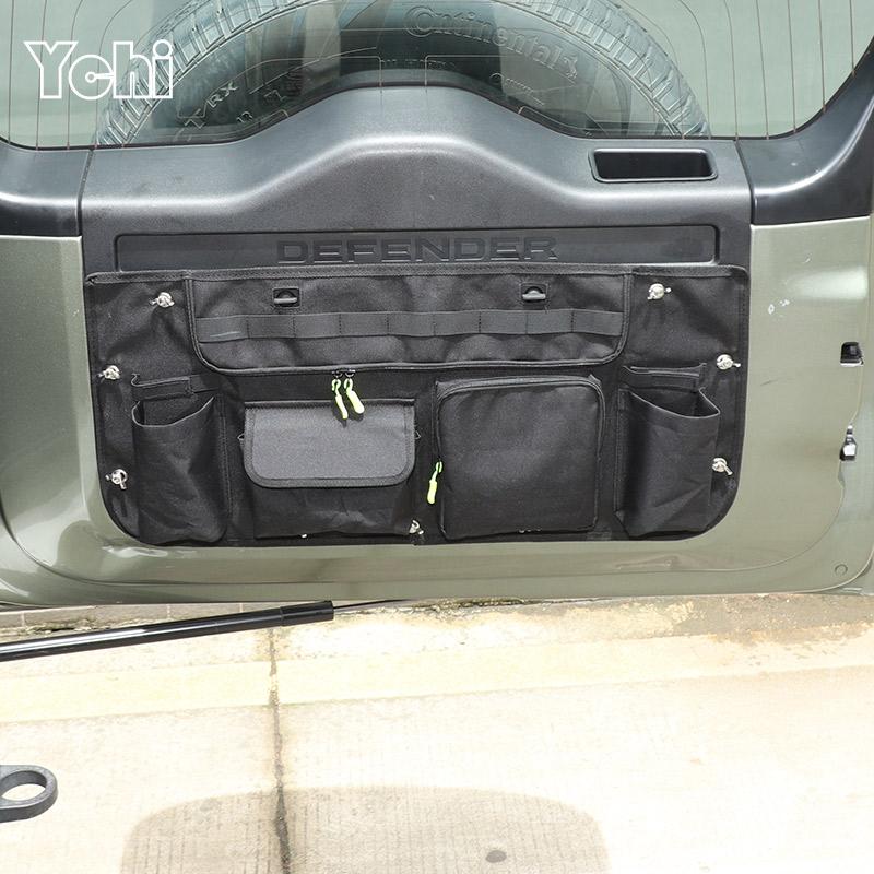 For Land Rover Defender 90 110 2020-2025 Car Tailgate Luggage Storage Bag Tool Storage Bag Car Accessories XS5