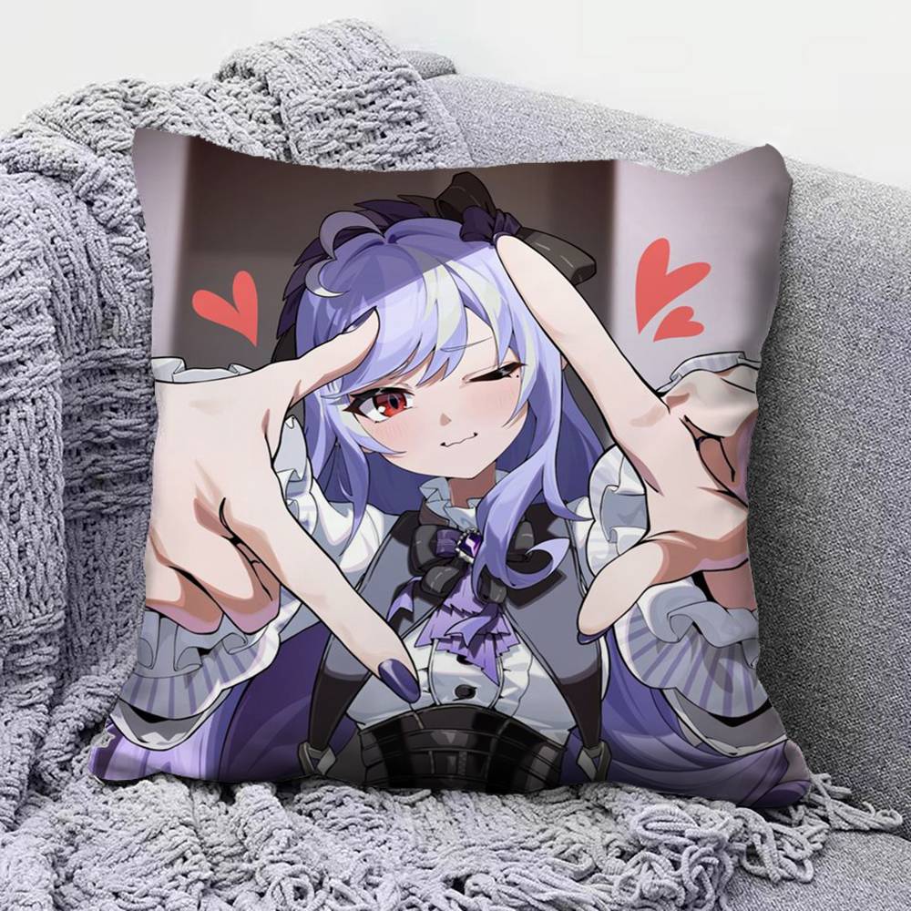 Cute Vivian Zenless Zone Zero ZZZ  Pillow Covers Home Sofa Cushion Covers and Aecorative Custom