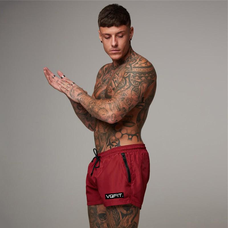 Muscleguys Summer Beach Graphic Short Shorts Causal Swim Wear Korean Fashion Undershirts