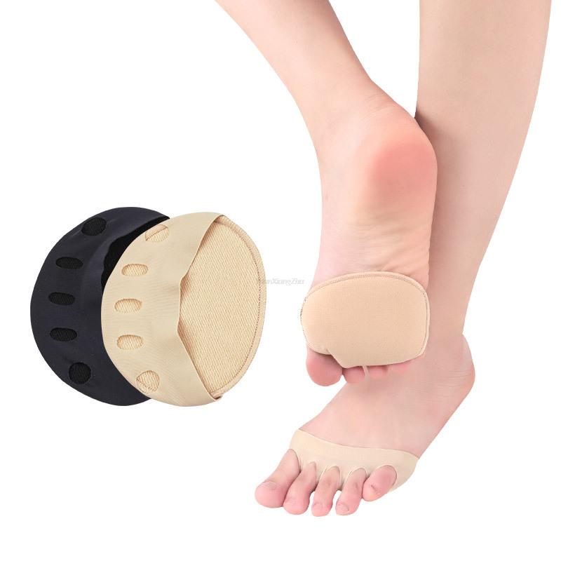 Women Forefoot Pads Silicone Insoles for Shoes Soft Breathable Foot Pads Shock Absorption Shoe Pad Adjust Size Half Inserts