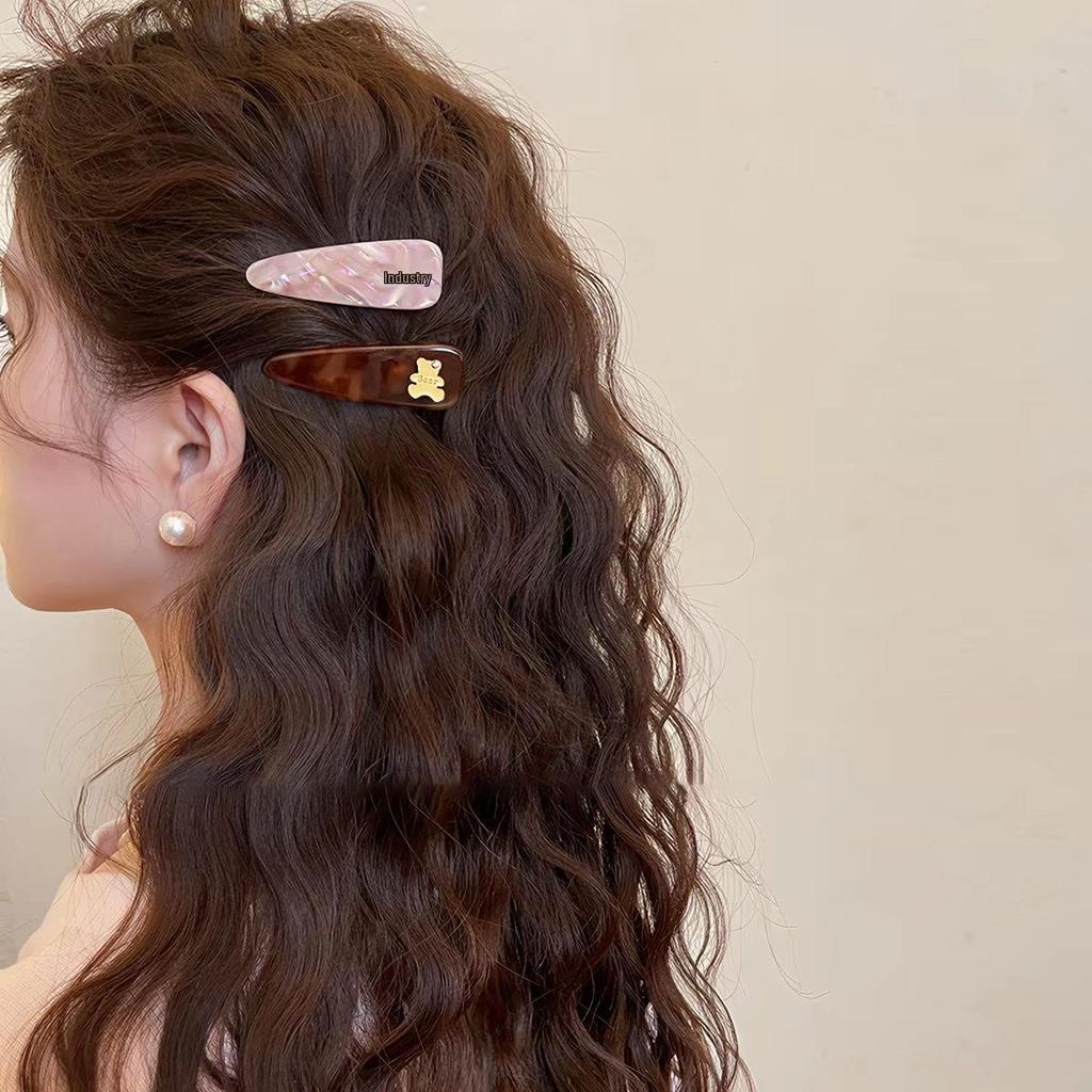 2025 Stampa Leopardo Clip per Capelli a Squalo Grande di Alta Gamma per Donne