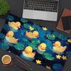 Little Yellow Ducks Mouse Pad Large Computer Office Game Table Mat Xxl Rubber Antislip Stitch Edge Keyboard Mats Long Desk Pads