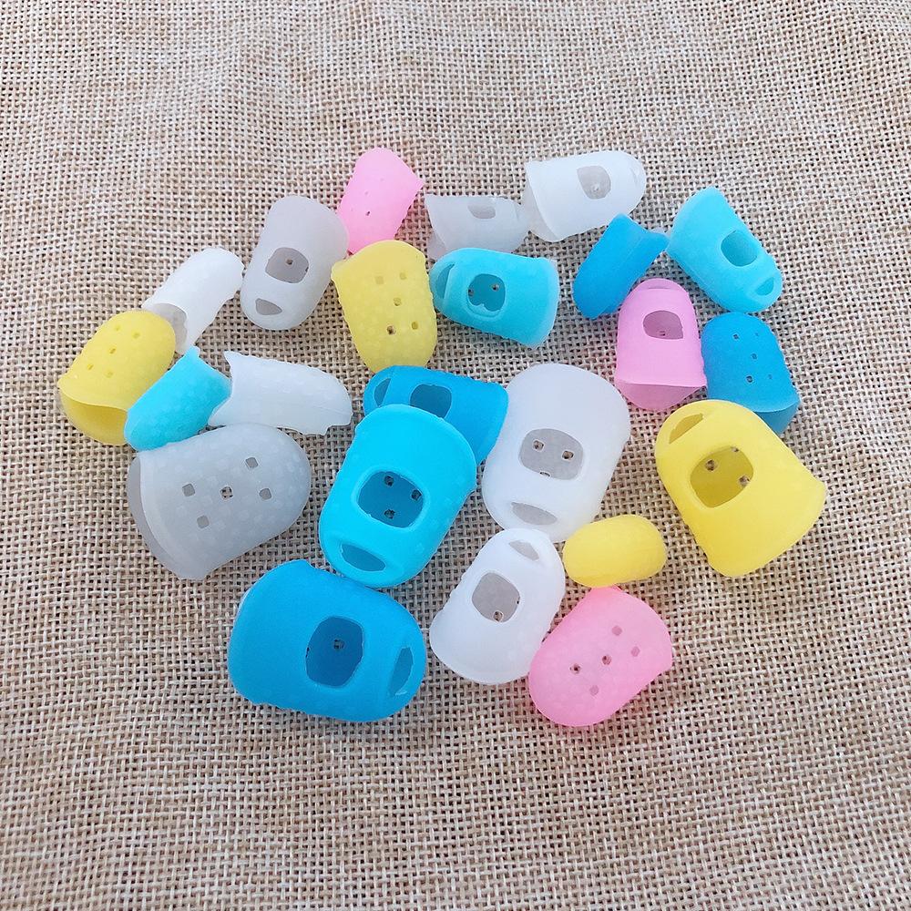 Guitar Silicone Finger Cot Left Beginner Practice To Play The Piano And Press The String Finger Cot Finger Cot Guitar Accessories