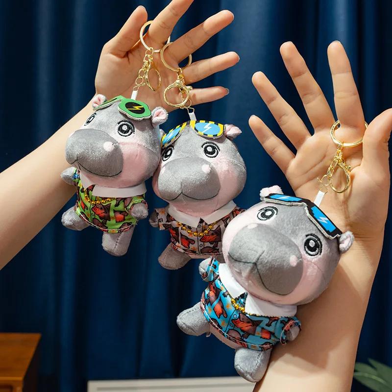 15/23Cm Cute Thailand Hippo Plush Toy Internet Celebrity Doll Soft Stuffed Animal Doll Boys Girls Birthday Holiday Gift