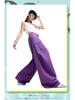 Tuogu Women's Slimming Paratrooper Wide-Leg Pants - Spring/Summer Style, Casual Loose Fit, Floor-Length.