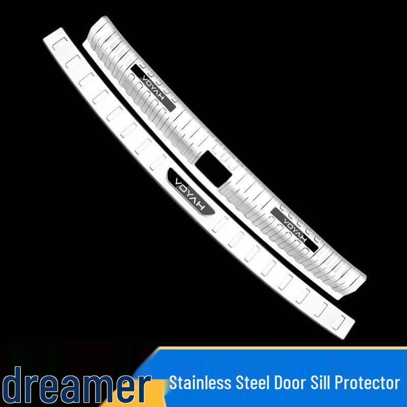 Stainless Steel Anti-Scratch Door Sill Protector for 2022-2025 Voyah Dreamer