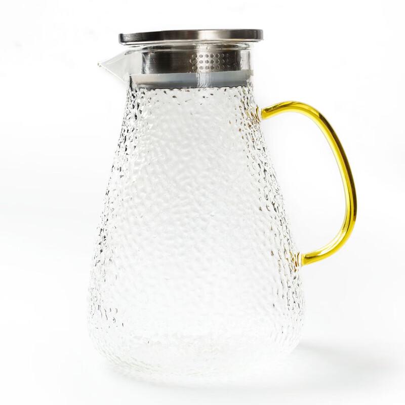 Hammered Glass Heat-Resistant Teapot