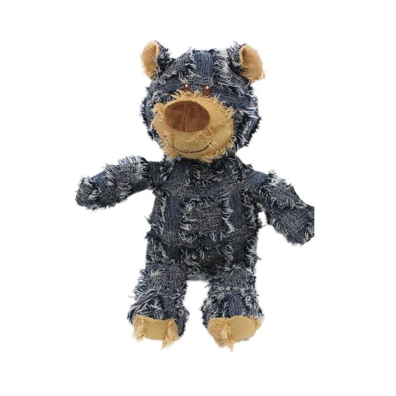 Cross-border European And American Style Large Beggar Bear Pet Toy синий