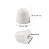 Complete Set Plastic Toilet Covers Toilet Bolt Covers