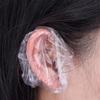 100 PCS Disposable Ear Protectors Waterproof Ear Covers Elastic Shower Hair Dye Protection Tool