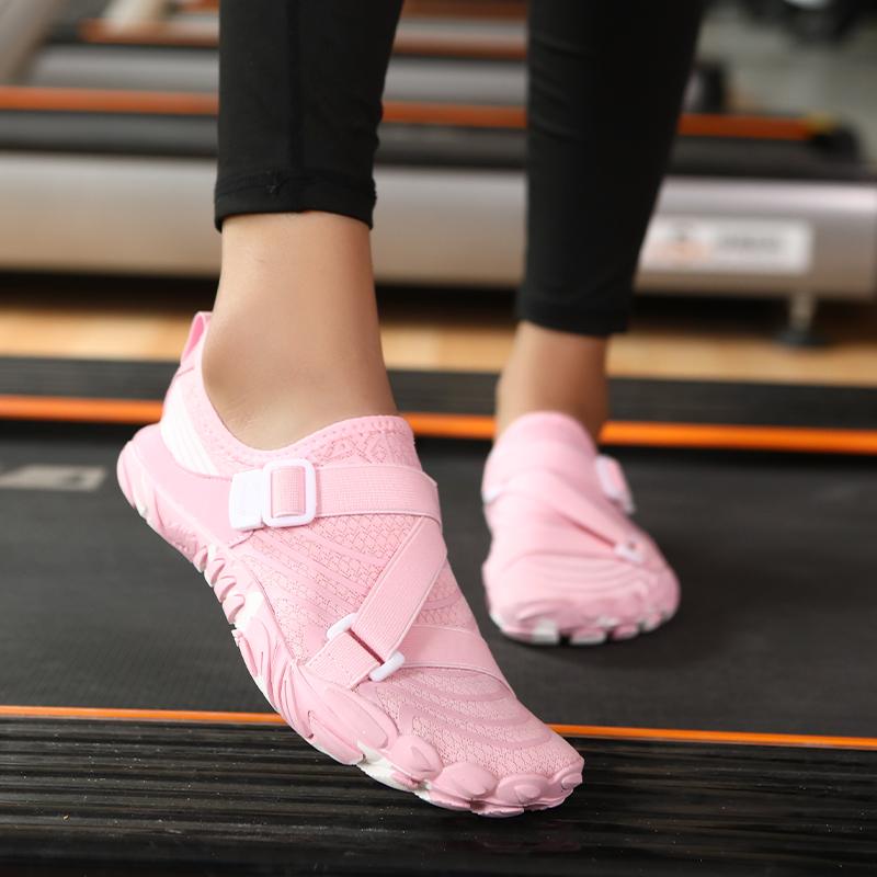 35-46 Unisex Multifunctional Solid Color Buckle Yoga Fitness Shoes Swimming Shoes Women's Large Size Water Sneakers Beach Shoe