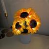 LED Sunflower Lamp USB Powered Table Lamp Decorative Sunflower Night Light Valentine's Day Gifts for Women Mom Wife Girlfriend