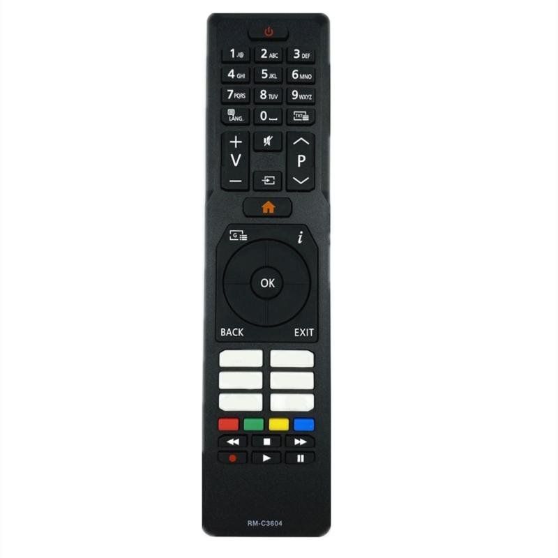 Ergonomic Replacement Remote Lightweight Plastic Construction User Friendly Button Layout for TV RCA45185 RCA45186 1