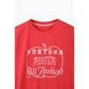 Benetton Apple PrinTing ShorT Sleeve T shirT baTsf7631