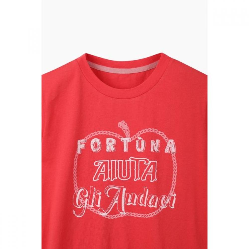 Benetton Apple PrinTing ShorT Sleeve T shirT baTsf7631