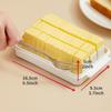 Protable Solid Butter Cutting Storage Box Kitchen Accessories Refrigerator Fresh Keeping Box Breakfast Cheese Fresh-keeping Box
