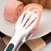 Lijia Stainless Steel Green Handle Food Tongs