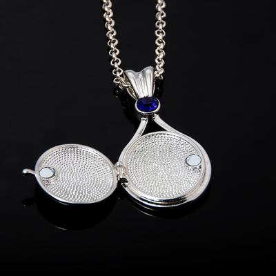 Kaklo papuošalas Mermaid Shell gali atidaryti Locket pakabukas karoliai moterims vyrams Choker Cosplay papuošalų dovana