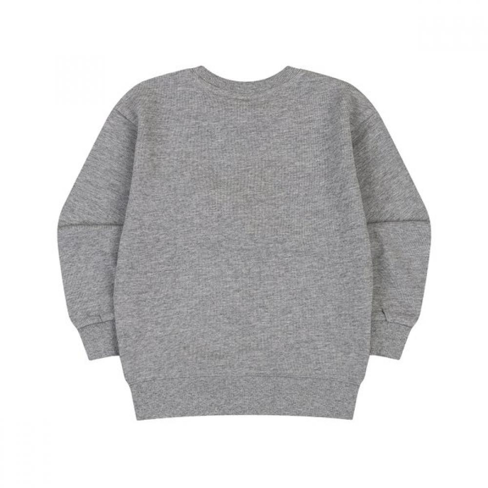 Kangol Logo Sweatshirt Melange Grey Rc 0001