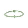 Children's Silicone Cross Thin Macaron Color Wristband Bracelet