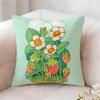 Strawberries Cute Food Pillow Case Pillowcase Doublesided Printed Sofa Cushion Bedroom Headboard Pillow