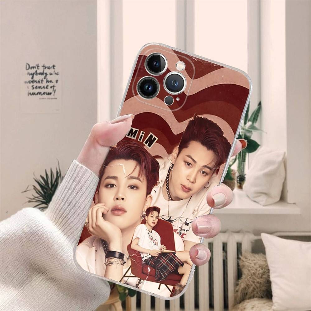 Singer J-Jimin Kpop MUSE For IPhone 17 16 15 14 13 12 Mini 11 Pro Max Transparent Case