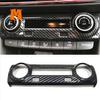 ABS Carbon Fiber for Hyundai Kona Kauai Encino 2017 2018   Car Window Lift Door Armrest Glass Button Switch Accessories