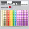 Mixed Color Round Dot Sticker Labels - Available in 10, 16, and 20 Vibrant Colors
