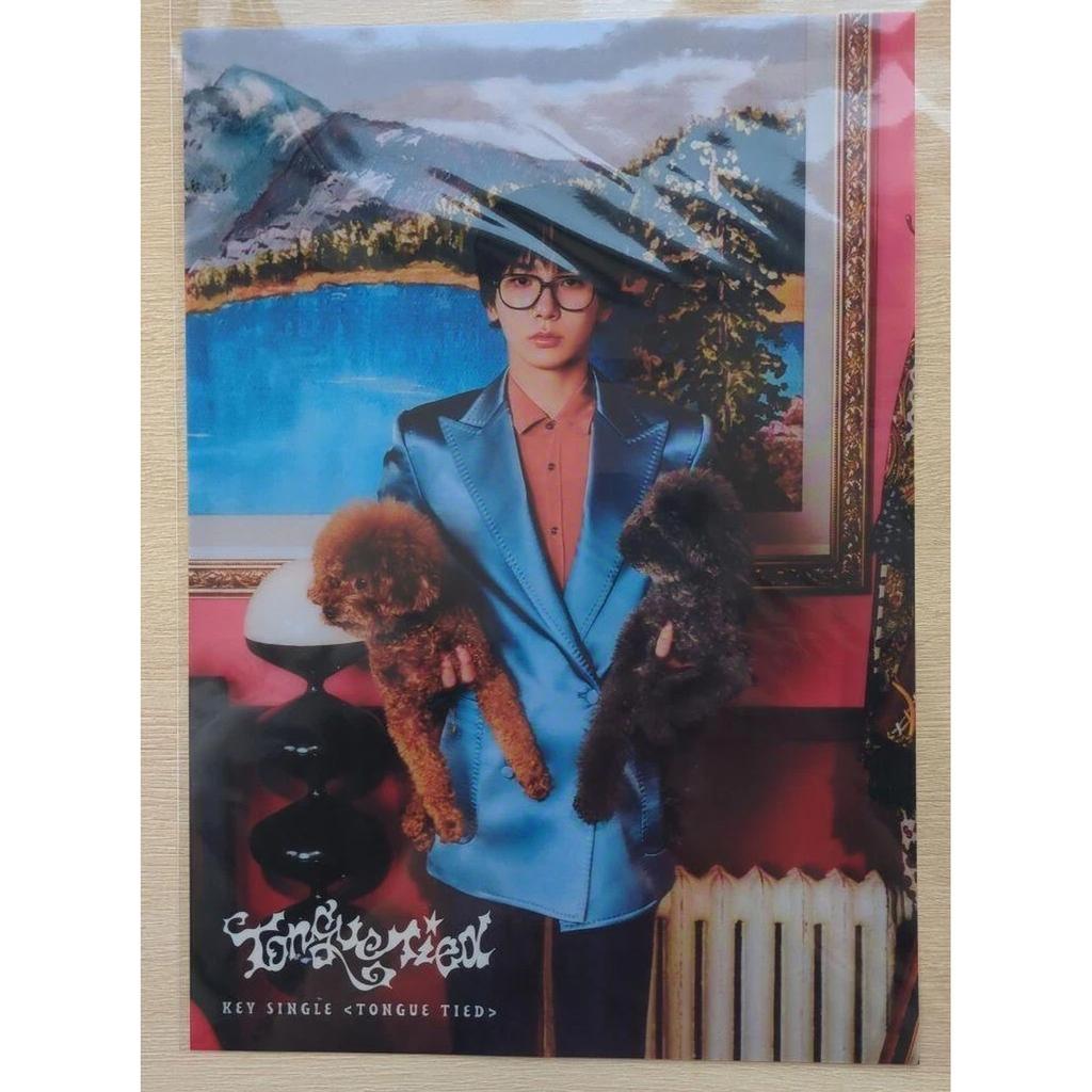 SHINEE KEY GIAPPONE Tongue Tied CD SIGILLATO GIAPPONE POB FOTO TESSERA POSTER