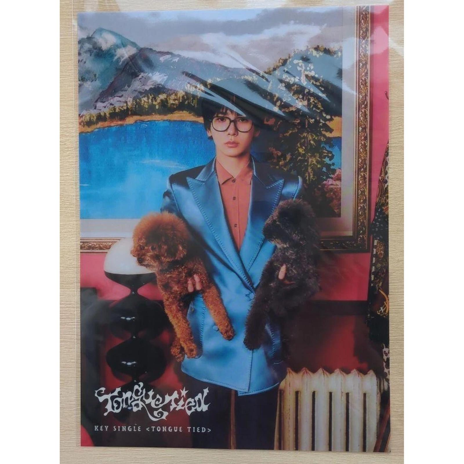 SHINEE KEY ЯПОНИЯ Tongue Tied CD ЗАПЕЧАТАННЫЙ ЯПОНИЯ POB ФОТОКАРТОЧКА ПОСТЕР UMS POB(POSTER)