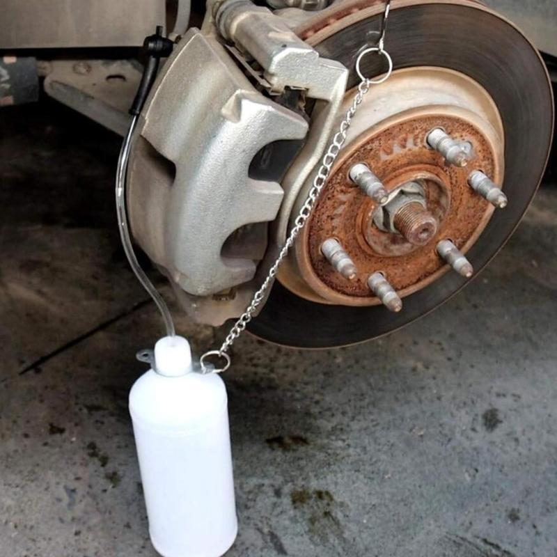 Y5GF Estrattore Fluido Freni Automatico Universale 1L Strumento Sfiato Impianto Frenante Sfiato Fluido Freni Flacone Sfiato Fluido