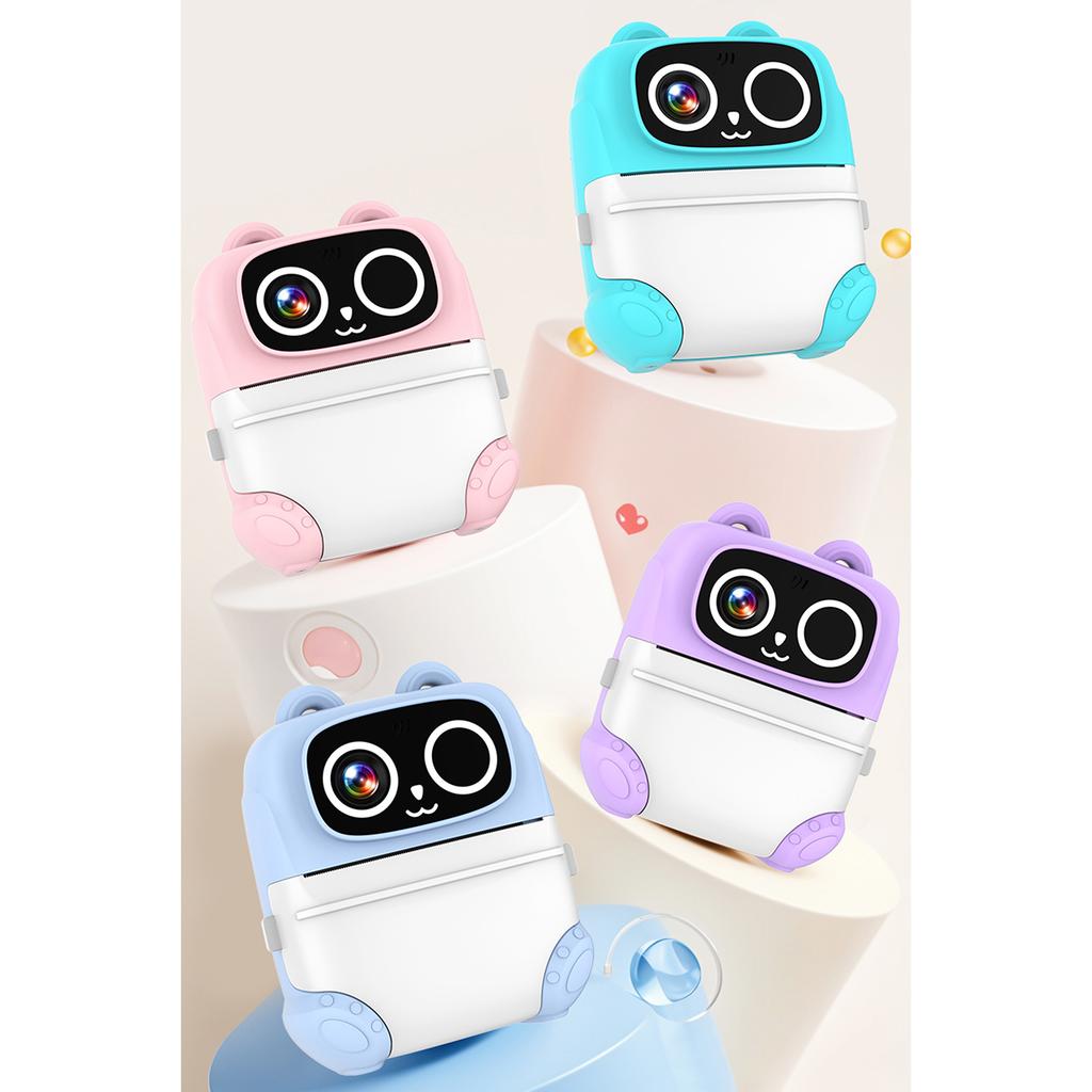 Easy to Operate Childrens Instantly Print Camera Video Featuring Simple Controls and Film Option for Creative Expression