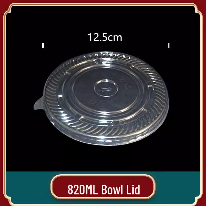 

OIMG Thickened Transparent Disposable Plastic Bowl Lids