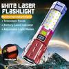 High Intensity Zoomable LED Lamp 5W Power 1200mAh Rechargeable Telescopic Focus IP44 Waterproof Lightweight 102g Outdoor