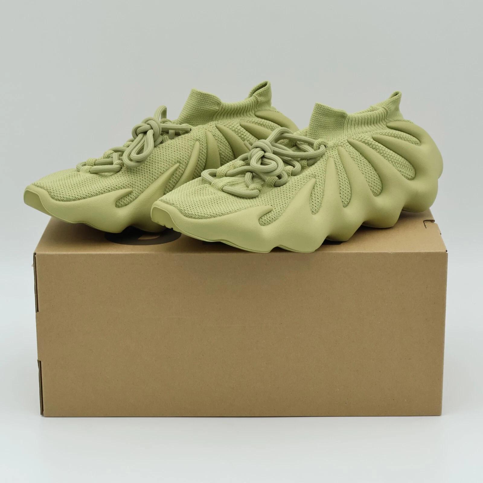 

GY4110 adidas Yeezy 450 Смоляний Жовто-Коричневий Бежевий Латунний Охра Пісочний Зелений (Чоловічі) US 11.5