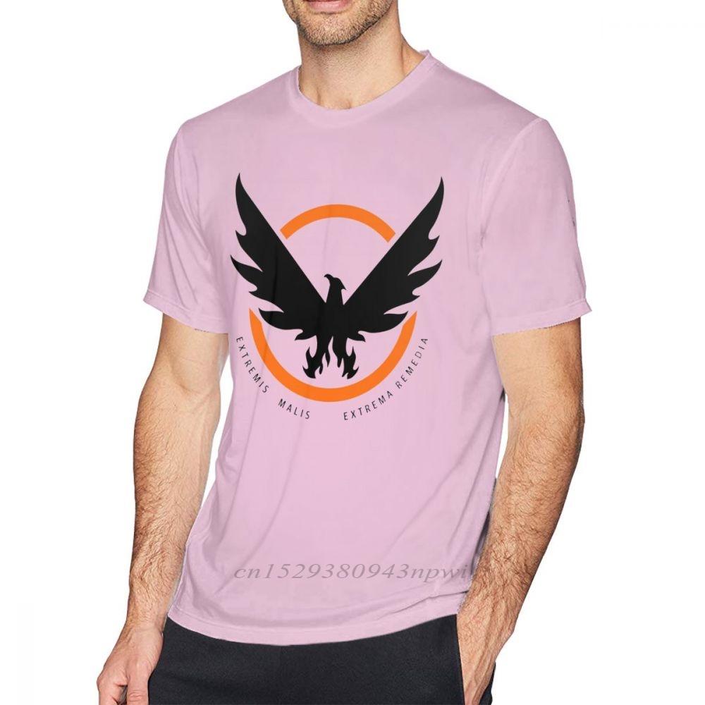 Tom Clancy S The Division T Shirt The Division 2 SHD Logo TShirt ShortSleeve Cute Tee Shirt Basic 100 Cotton Tshirt